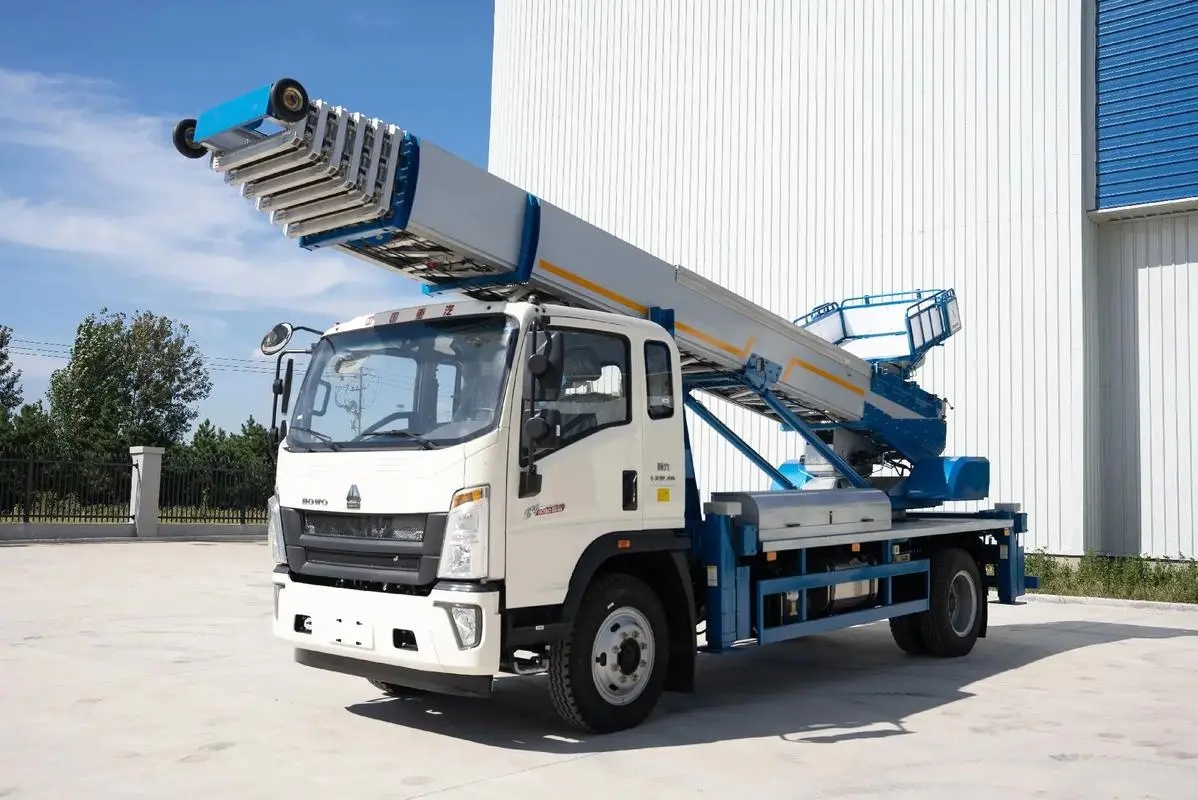 梁山专业的云梯车出租