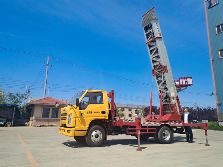 梁山常年租赁32米云梯车